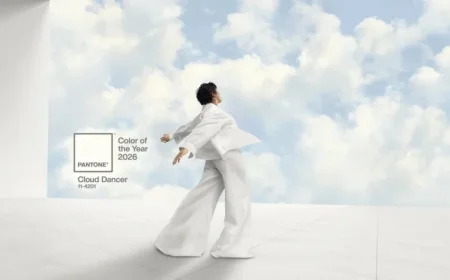 Pantone Selects ‘Cloud Dancer’ White as 2026 Color of the Year
