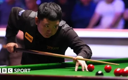 Zhang Anda Shocks Zhao Xintong to Win UK Championship All-Chinese Finale