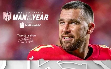 Travis Kelce Wins Kansas City Chiefs’ 2025 Walter Payton NFL Man of the Year