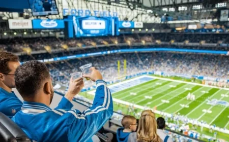 Detroit Lions Achieve First-Ever Sellout of Ford Field Suites