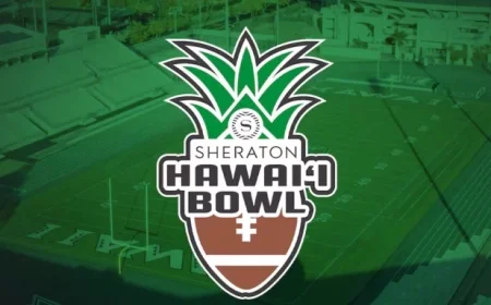 University of Hawaii Faces California in Sheraton Hawaii Bowl Clash