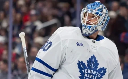 Maple Leafs’ Woll Suffers Lower-Body Injury, Misses Game Against Hurricanes
