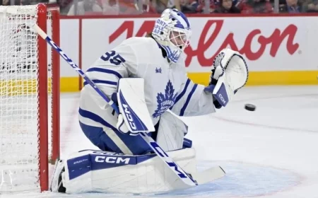 Dennis Hildeby Challenges Woll-Stolarz Duo for Maple Leafs Goalie Slot