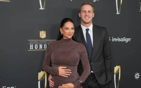 Jared Goff’s Wife Christen Celebrates Newborn with Praise from NFL Rivals