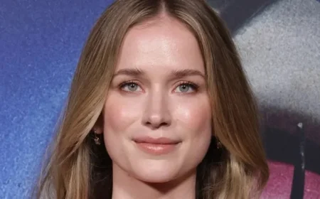 Actress Elizabeth Lail Embraces Bold Sheer Look on Red Carpet