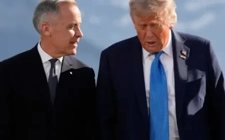 Carney, Trump, Sheinbaum Discuss CUSMA’s Future in D.C. Meeting