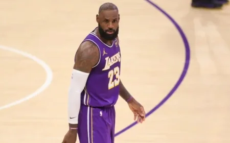 LeBron James Humorously Attributes Foot Injury to Aging Effects