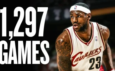 LeBron James’ Scoring Streak Ends, Focuses on Assisting