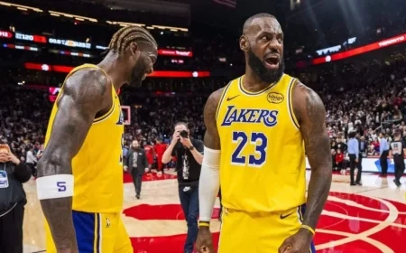 LeBron James’ 10-Point Streak Ends as Lakers Win with Buzzer-Beater