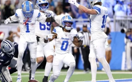 Lions Triumph Over Cowboys 44-30 in Thursday Night Football