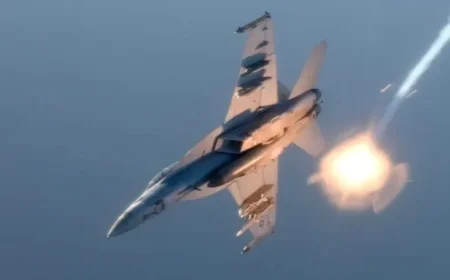 Navy Warship Mistakenly Fires on US Fighter Jets, Confusing Them for Missiles