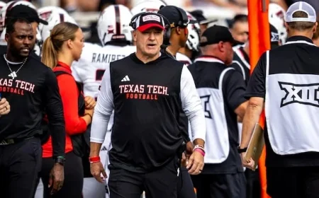 Coach Joey McGuire Previews Texas Tech vs. BYU Big 12 Championship Rematch
