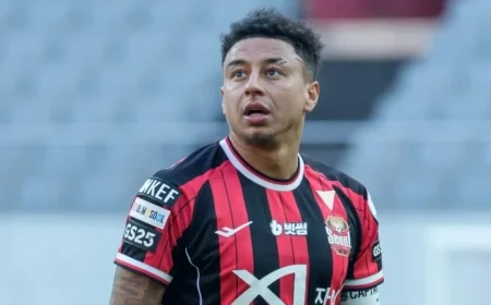 Jesse Lingard, 32, Leaves Seoul; Available for Free Transfer