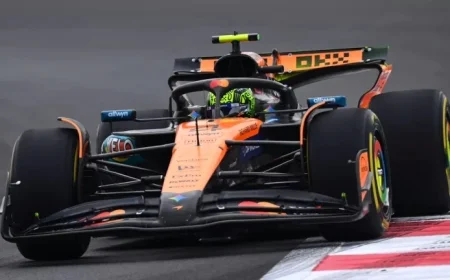 Norris Leads Verstappen in Abu Dhabi FP1 Session