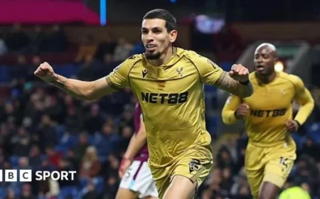 Crystal Palace Triumphs 1-0 Over Burnley with Daniel Munoz’s Winning Header