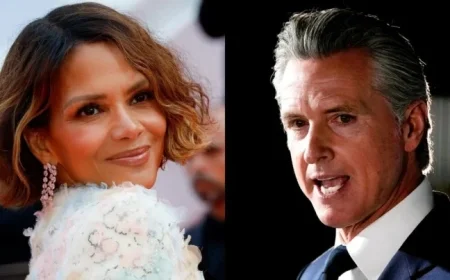 Halle Berry Criticizes Gavin Newsom as Unfit for Presidency
