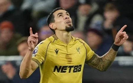 Crystal Palace Secures 1-0 Victory Over Burnley with Munoz’s Header