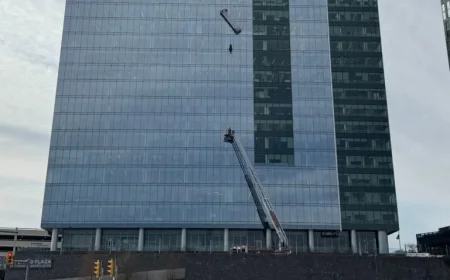 Fairfax County High-Rise Rescue: Malfunctioning Basket Strands Two Window Washers