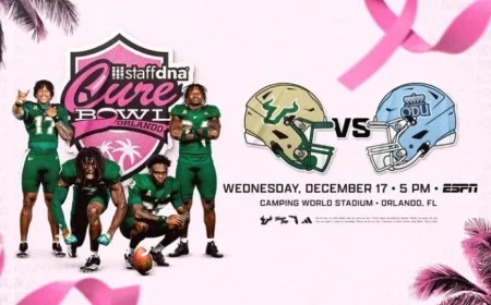 USF Faces ODU in Cure Bowl Showdown