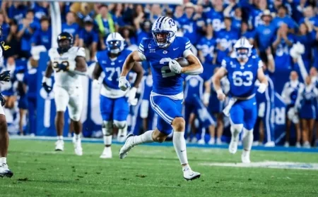 BYU’s Chase Roberts Returns for Big 12 Championship Game