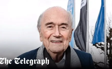 Sepp Blatter Criticizes Gianni Infantino on Trump, Ronaldo, Saudi Arabia