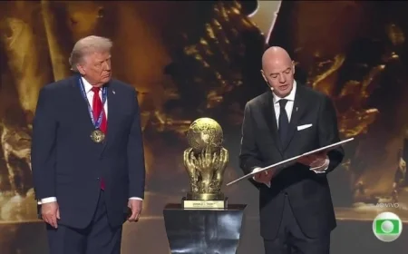 Trump Wins FIFA Peace Award at 2026 World Cup Draw