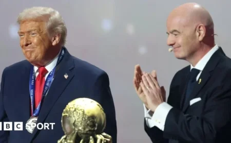 Donald Trump Wins Inaugural FIFA Peace Prize as Former US President