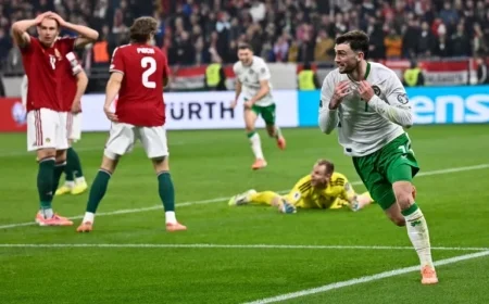Republic of Ireland’s Full Path to 2026 World Cup After Play-off Draw