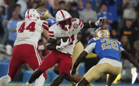 Nebraska’s Emmett Johnson Enters NFL Draft