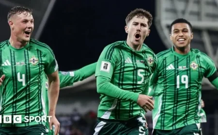 Northern Ireland May Face Canada, Switzerland, Qatar in 2026 World Cup Qualifiers