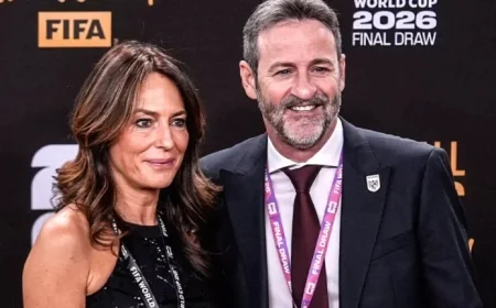Thomas Christiansen Shines in Hugo Boss at 2026 World Cup Draw
