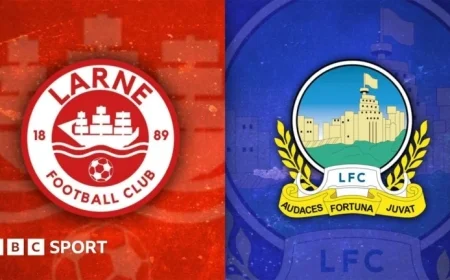 Larne Hosts Linfield Showdown in Irish Premiership