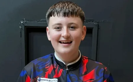 15-Year-Old Lawrie Upsets No. 2 Seed in World Championship, Admits to Nine-Darter