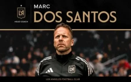 LAFC Appoints Marc Dos Santos as New Head Coach