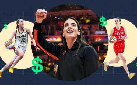 Caitlin Clark’s 2025 Earnings: $16M from Sponsors, $114K from WNBA