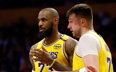 Lakers’ Luka Doncic, LeBron James Face Celtics Tonight: Will They Play?