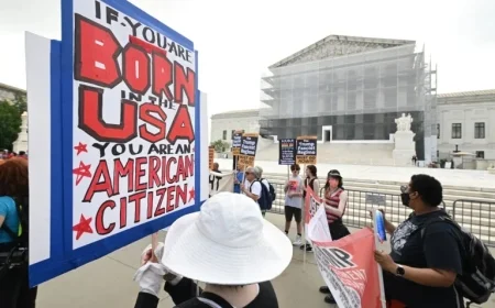 Supreme Court Reviews Trump’s Birthright Citizenship Ban Case