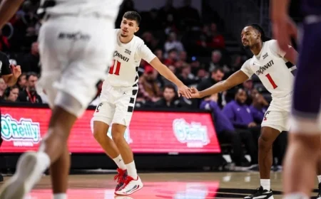 Cincinnati Faces Xavier Friday Night at Cintas Center
