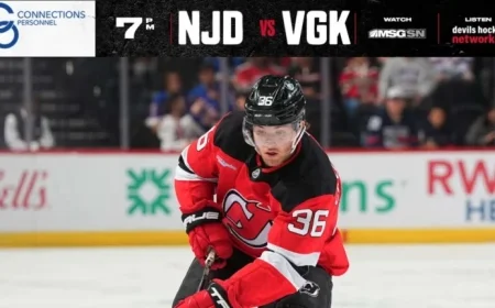 Devils Conclude Homestand Facing Vegas Golden Knights | Preview