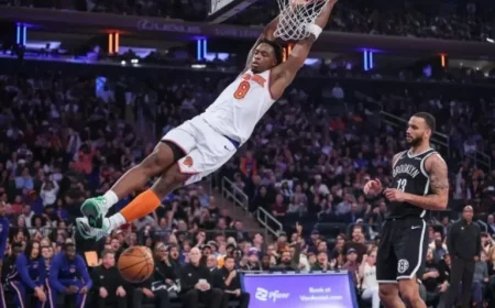 OG Anunoby Questionable for Knicks Game, Signifying Injury Improvement