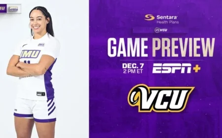 Dukes Welcome VCU for Home Showdown