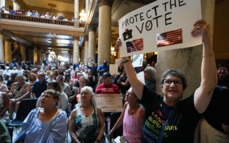 Indiana House GOP Unanimously Approves Congressional Map, Moves Plan to State Senate