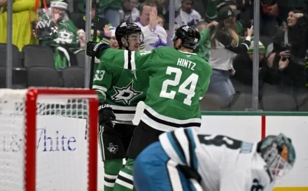 Stars Battle Sharks: Line Combinations Analyzed