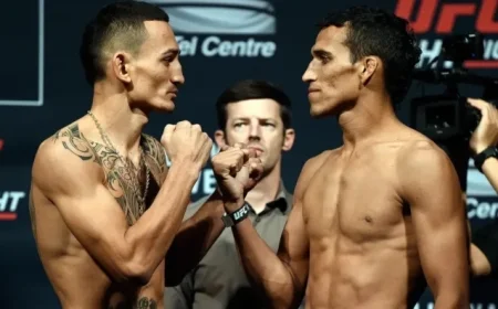 Max Holloway Defends BMF Title Against Oliveira in UFC 326 Main Event