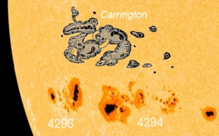 Massive Sunspot Threatens Earth, Echoing Carrington Event