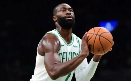 Jaylen Brown Launches 3D-Printed Basketball Shoe Ahead of Lakers Game