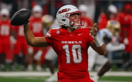 UNLV Quarterback Earns MW Offensive Player of the Year Title