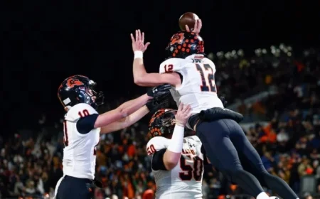 Aledo QB Lincoln Tubbs Shatters Denton Ryan’s Season with Five Touchdowns