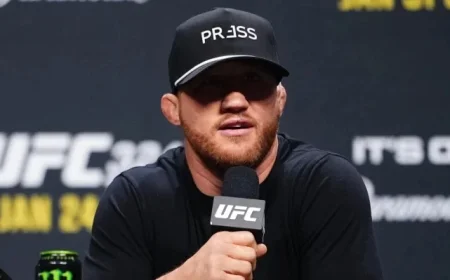 Justin Gaethje Aims to Disrupt Ilia Topuria vs. Paddy Pimblett Match Plans