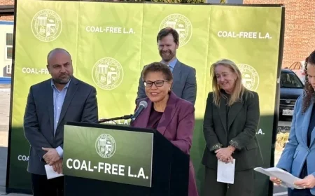 L.A. Launches World’s Largest Green Hydrogen Power Plant, Ditches Coal